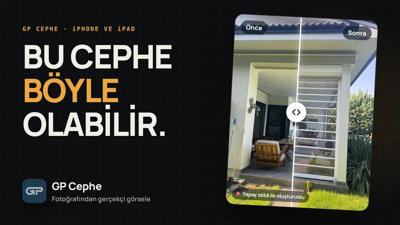 GP Cephe — Cephenizi cebinizde tasarlayın